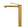 RUSHY Brushed Yellow Gold Tall Basin Mixer