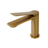 RUSHY Brushed Yellow Gold Basin Mixer - Image 4