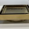 TILE INSET WASTE - Brushed Yellow Gold - 90mm Outlet - Image 2