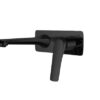 AU Matte Black Bath/Basin Wall Mixer With Spout