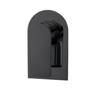 PERSANO Matte Black Shower/Bath Wall Mixer