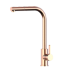 XCLAIMER Rose Gold Straight Neck Retractable Pull Out Mixer